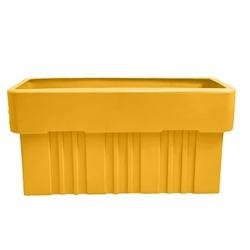 Jardinière bella 135l - bac à fleurs-dare win store - JAUNEMANGUE - jaune 0750122560554