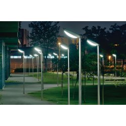 Lampadaire urbain Diorama - HID 150W - Aluminium - 8m