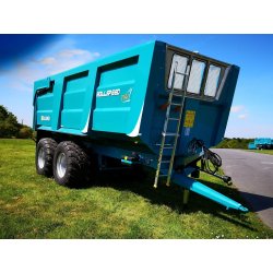 Rollspeed 7141 - Benne agricole monocoque Rolland - Volume maxi 41 m³ - Hauteur de caisse 1m80 et options haute technologie