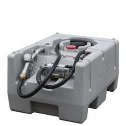 Station de ravitaillement Easy Mobil 125 litres - Pompe CENTRI SP30 12 V - Avec capot - CEMO - 91348