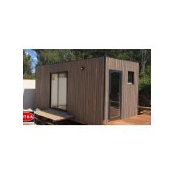 Studio de jardin - Kit&A - 22 m² en kit avec bois français et garantie 10 ans
