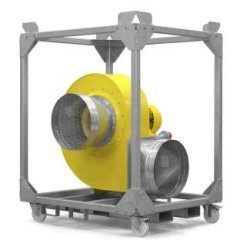 Ventilateur radial antidéflagrant TFV 600 EX - 16.000 m³/h - Zone 2 T4 - Étanche IP55 - Haute pression