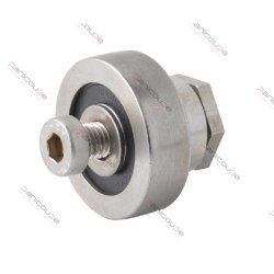 Galet fixe diamètre 45 avec visserie - SKU 6199800-12 - Poids 0.2005 kg