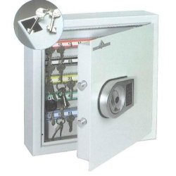 Armoire forte clés PROTECT 200 - serrure à clé ou à code - HARTMANN TRESORE