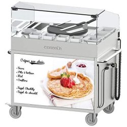 Chariot à crêpière 40 encastrée