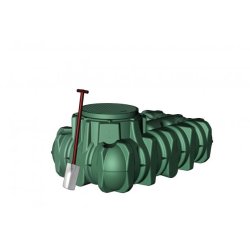 Cuve li-lo 1500 l enterrée avec pompe et filtration garantia