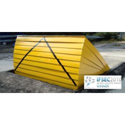 Barrière anti-voiture bélier 2 à 4 m - Frontier Pitts Terra ATTB M 80 - innovation technologique avec faible génie civil