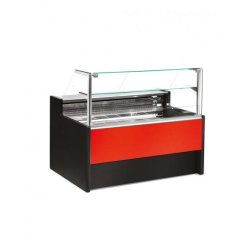 Vitrines statique avec réserve - VIVA 3000 - Référence: VIVA 2500-S-AR