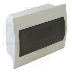 Boîte de distribution encastrée - cache fumée - rail N-PE 1×12 modul - IP40 - dimensions 200×260×60mm