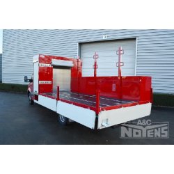 Plateau ridelles - carrosserie A&C Noyens - idéal pour construction et transport de machines