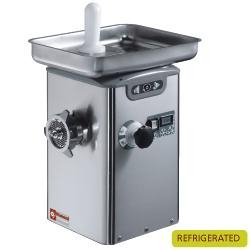 Hachoir à viande réfrigéré n°22 en inox monobloc - TC22/ICE - Productivité 350 kg/h