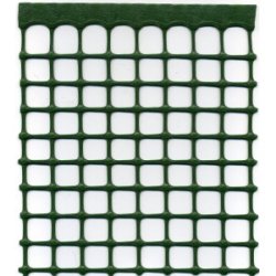 Clôtures grillagées en polyéthylène - mailles 20x20mm - traitées anti-UV - coloris vert ou blanc - hauteur 1m et longueur 50m
