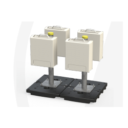Mât autostable RRU/RRH - 4 RRU - Hauteur 40m - Capacité 4 RRU/RRH - Ø90 H1200