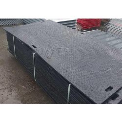Plaque de roulage et de calage pour engins de chantier - 2.4m*1.2m 50T, 2m*1m 15T - Épaisseur 15 mm - Capacité 50 Tonnes