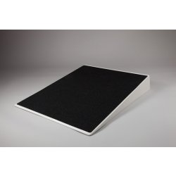 Rampe de seuil en fibre de verre - Adaptable cadres PVC/bois - Charge max 250kg - Marque Patterson