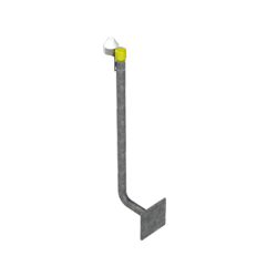 Support GPS - Fixation mât - Antenne (30m) - Modèle Ø48 H1000 avec 2 Bras de déport