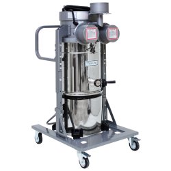 Aspirateur industriel antistatique pour nettoyage des champs de tir - 4D-35L EX DT MFS HEPA (FRP) - 5 filtres HEPA et cuve détachable