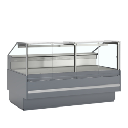 Vitrine réfrigérée SOCB - présentation de plats et fromages - éclairage LED et accessoires personnalisables