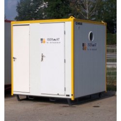 Sanitaire WC + douche + lavabos 3 m - location - construction modulaire et base vie chantier