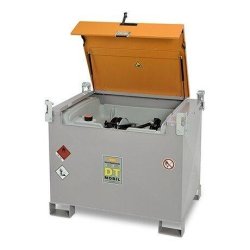 Station DT-Mobil Pro PE 440 Premium - Pompe 24V - Cuve gasoil double paroi ADR - 440L - CEMO