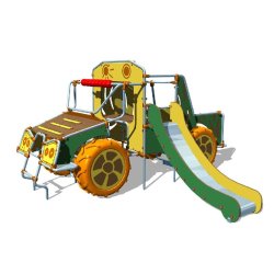 Aire de jeux Pick-Up toboggan 2/8 ans - ARJXPKU-HS01/TBG