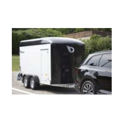 Remorque fourgon en aluminium avec porte latérale - DEBON C500XL ROADSTER - PTAC : 2600 Kg - Référence : FOURGON_C500XL_ALU
