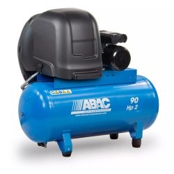 Compresseurs d'air à piston stationnaires silencieux - 90 litres, 2 ch - Usage professionnel et amateur - 69 dB(A)