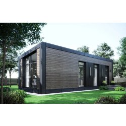 Studio préfabriqué en acier de 31 m2 - ISK31