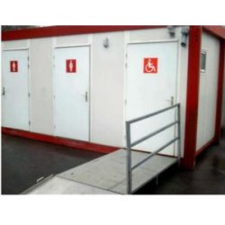 Bungalow sanitaire raccordable  pour pmr - MODULO SOLUTIONS