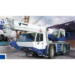 Grue automotrice Tadano ATF 40G-2 EM 3A - 40t, flèche 10,45m à 35,2m, 47m de hauteur de poulie