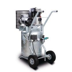Compresseur professionnel Aircraft 503/90 V - Groupe bicylindre en fonte grise - Modèle 230V/400V - Réf. 2018533
