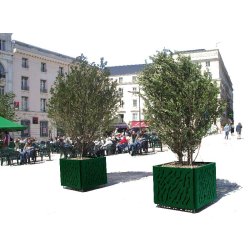 Bac à palmier Venise - design contemporain - acier galvanisé - 3 dimensions disponibles