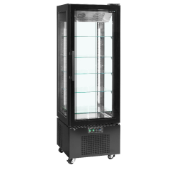 Vitrine réfrigérée UPD400-C Noir TEFCOLD