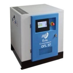 OFL 111 G2 - Compresseur à spirales Éole Rubis 111 / 11,1 kW - air 100% déshuilé, faible niveau sonore