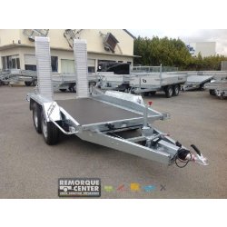 Porte-engin Lider - Timon fixe - PTAC 3500 Kg - 300 x 145 cm - Référence 40860