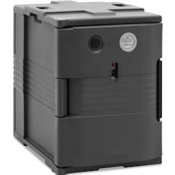 Royal Catering - Royal Catering RC-TBE1 Boîte isotherme chauffante 90 l pour récipient GN 1/1 à chargement frontal avec affichage de la températur