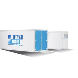 Caisse frigorifique E55CF - 22 palettes - 56m³ - Location Easy Froid