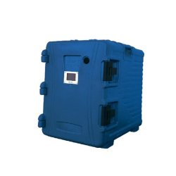 Armoire isotherme plastique bleu 90L 62x43x64cm