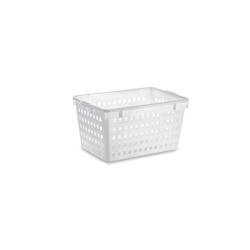 Giganplast Boîte à pain perforée ouverte sans couvercle 50x34x30 cm - blanc 8002942003950