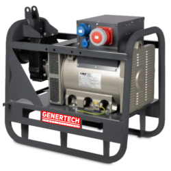 Groupe électrogène prise de force tracteur - 88 kVA Triphasé/Monophasé - G PDF 0080-R avec régulation DVR électronique