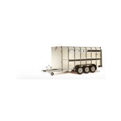 Ta510 - remorque bétaillère Ifor Williams Trailers Ltd - 3 500 kg - options EasyLoad et triple essieu