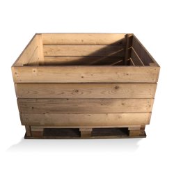 Caisses-palettes en bois - à claire-voie ou caisse pleine - Scierie Kocher