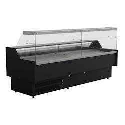 Chefgastro Vitrine réfrigérée MORRIS 2.0 - noir inox CC1146