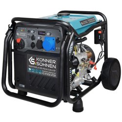 Générateur inverter monophasé essence DE 8,5 kW - KÖNNER & SÖHNEN - 8100IE ATSR