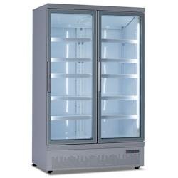VISIOGLASS 2P POS GRIS/BLANC -  Vitrines libre service réfrigérées à groupe logé - LMC EUROCOLD - 4035040 - 3701425103167