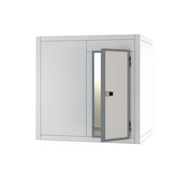 ITALCONCEPT Chambre froide modulaire RFM ép.80 mm sans sol L1590×P3390×H2065 - revêtement PVC blanc - 8436582156866