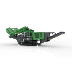 Concasseur à cône McCloskey C4 - 612 HP, cône 1130 mm, trémie avec porte pliante arrière
