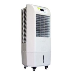 M confort eolus 35 - refroidisseur d'évaporation - 3500 m3/h - zone de couverture 45 m² - réservoir 45 L - télécommande