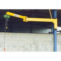 Potence à bras articulés - rotation manuelle 300° - capacité 63 à 250 kg - portée 2 à 4 m