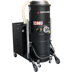 Aspirateur industriel à roues DEPURECO TX 550 P - 550 S - 750 - Référence : PERIE-2698 - disponible en location et en vente